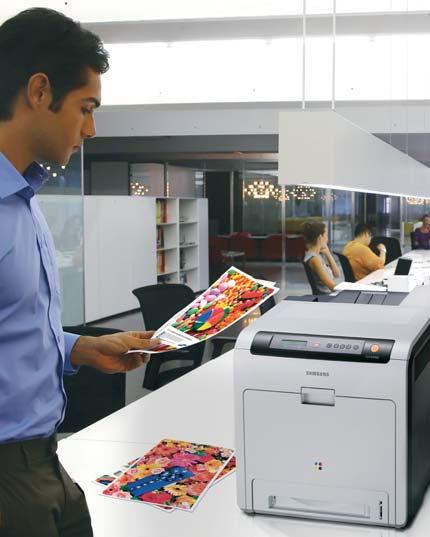 printers. Many colour laser printers require 4 colour cartridges, in addition to a drum, and a waste toner box leading to more periodic replacement and downtime.