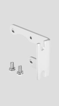 Accessories Mounting bracket SAMH Material: Galvanised chromated steel Note on materials: RoHS-compliant