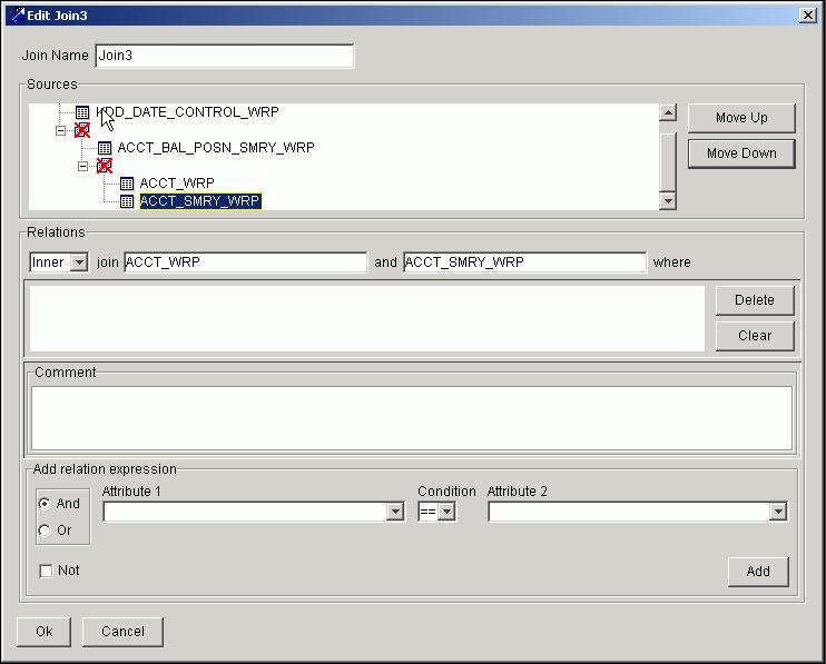 Using the DataSet Editor Chapter 3 DataSet Editor The Edit DataSet dialog box displays the DataSet ID, Name, Owner, and Attributes. 6.