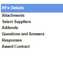 9. Reviewing responses i. Unlocking your tender The Supplier responses can only be accessed after the RFx close date. It is a two-key process and requires both you and the ETCO to unlock it.