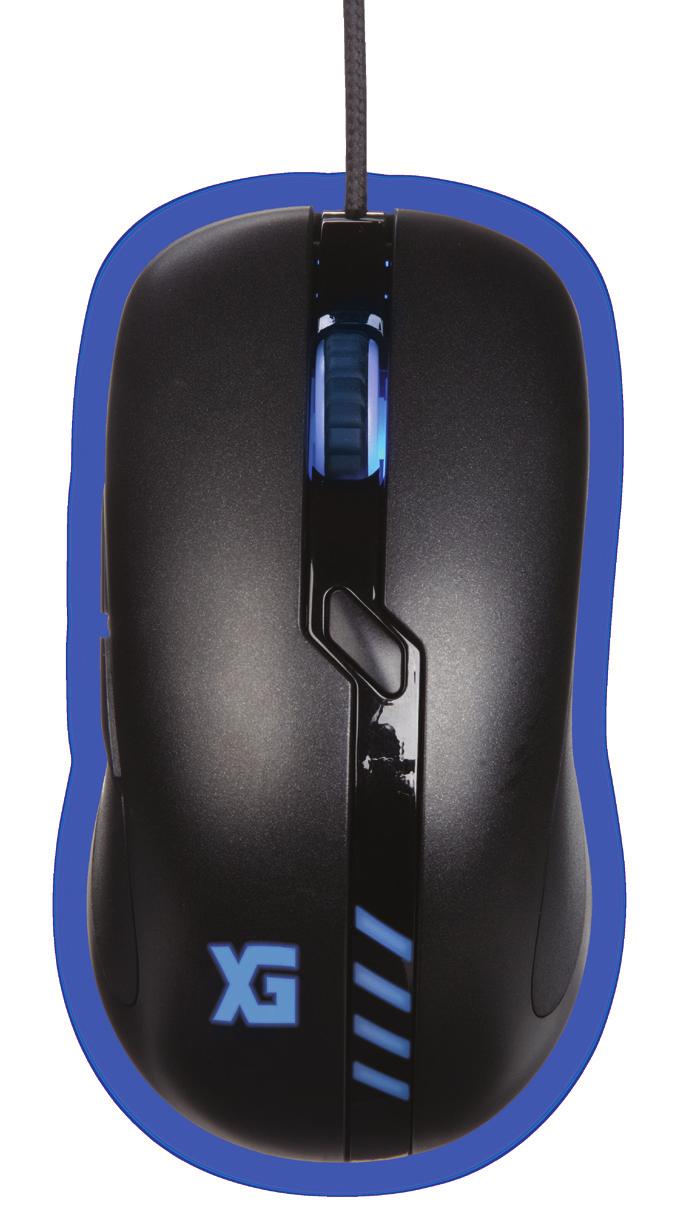 Default Settings: GM-X3 LASER GAMING MOUSE 8043020 User s Manual 1) Left-click button 2)