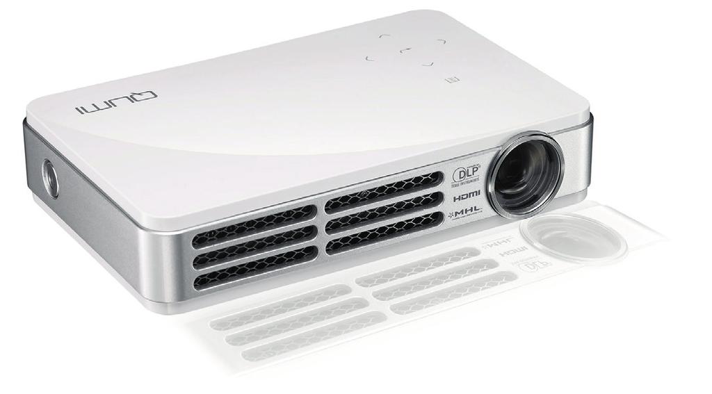 the Qumi Q4 Perfect lifestyle companion Qumi Q4 is the slim and lightweight projector