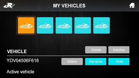You can get this information from the My Vehicles screen of your MaptunerX device. Contact RIVA Racing Tech Support at (954) 785-4820 or email tech_support@rivamotorsports.