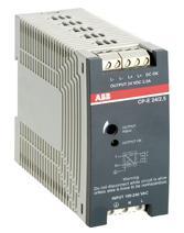 Data Sheet Power Supply CP-E 24/2.5 Power Supply CP-E 24/2.5 Application The primary switch mode power supply offers two voltage input ranges. This enables the supply with AC or DC.