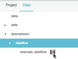 Dataflow Editor Overview Figure 3. How to Open a Dataflow Model via the Data Pane Figure 4 