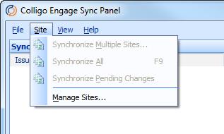 option if you want to both check an item in and sync it at the same time. If this option is not checked, the item remains checked out after the sync.