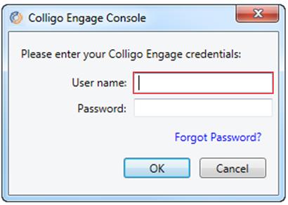 CONNECTING TO COLLIGO ENGAGE CONSOLE If your solution includes