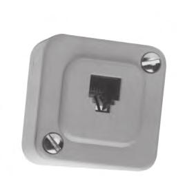 Surface Blocks PT-19316L7 Outdoor Jack PT-19316L7 Surface Block The PT-19316L7 is a 4 conductor outdoor surface jack constructed of die cast aluminum and has a corrosion resistant finish.
