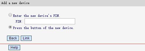 Generate New PIN - Click to get a new random value for this device's PIN. You can ensure the network security by generating a new PIN.