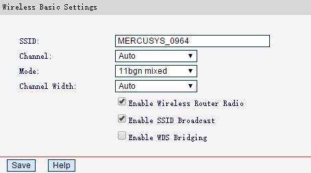 4.4.1 Basic Settings Go to Wireless Wireless Setting, you can configure the basic settings for the wireless network on this page. SSID - Wireless Network Name.