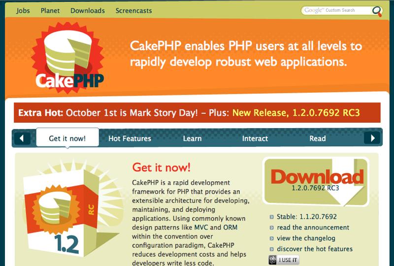 cakephp MVC frameworks Have very strict rules for use Names must match certain dictated patterns Files must be