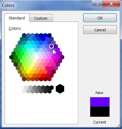 Note: You can also select More Colors at the bottom of the menu to access additional color options. To use the Bold, Italic, and Underline commands: 1.