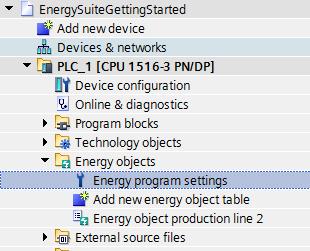 5.3 Creating and editing energy objects Synchronization pulse In addition, you can specify other, user-defined archiving periods.