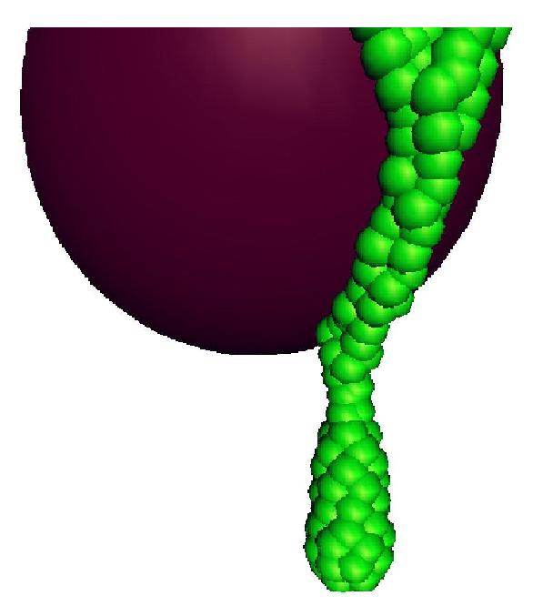 collision stage, the fluid is considered to be an assembly of rigid spheres exchanging impulses with surrounding objects. 6.1.