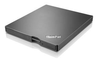 ThinkPad UltraSlim USB DVD Burner Small form factor external portable DVD and CD recordable drive Connects to Notebooks with USB2.0 port or USB3.