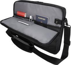 handles Trolley strap to secure the case to your roller bag New front