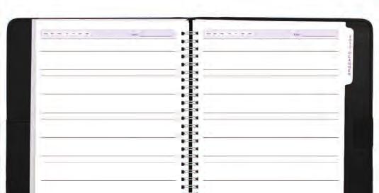 Planner   210mm Wire-O - Pull out year planner - With