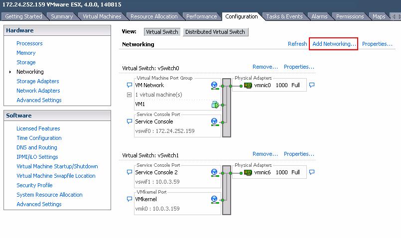 Celerra storage Provisioning for ESX Hosts Celerra system. At a functional level, the VMkernel manages the IP storage interfaces, including those used for iscsi and NFS access to Celerra.