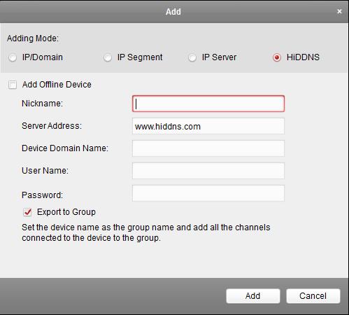 Access the Device via Web Browser or Client Software After having successfully registered the device on the HiDDNS server, you can access your device via web browser or Client Software with the