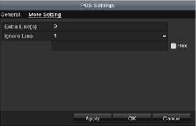 Morel POS Setting Click more setting tab of POS setting to extra items Figure 14.