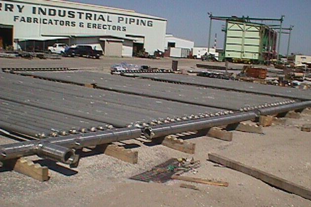 Pipe Fabrication Bay s Corpus Christi, Texas Pipe Fabrication Shop has equipment to