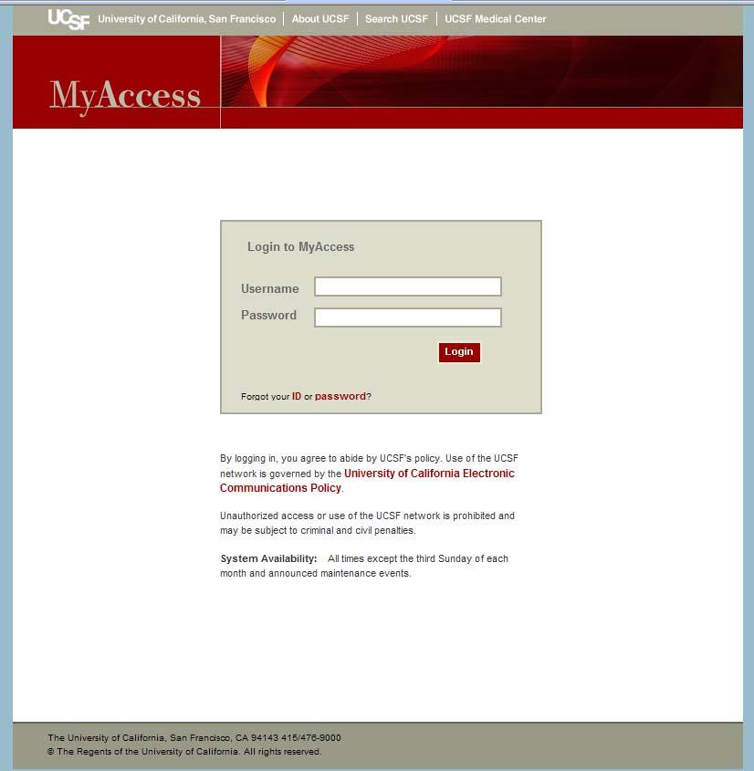 Getting Started Logging In This document is designed to help you begin the Reference process in Advance. To start using the Advance Reference process you must have a log in for MyAccess.