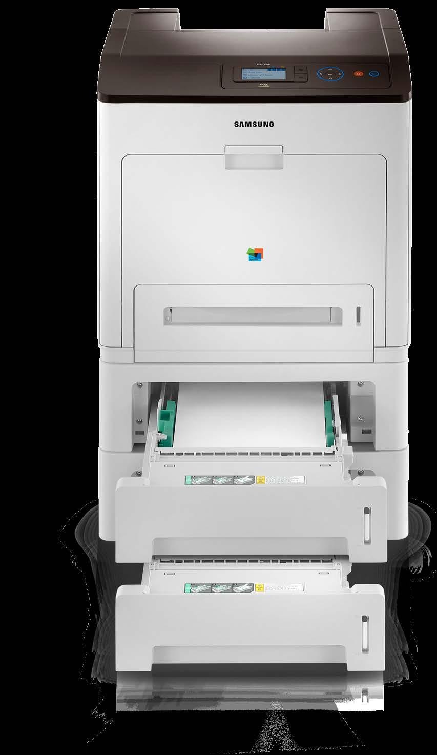 When you have a busy office, you need a colour laser printer that can deliver. High performance, high quality and high usability the Samsung CLP-775ND has it all.