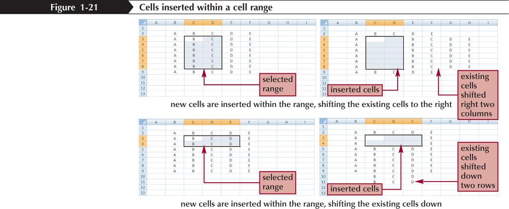 Inserting and Deleting a Cell Range New