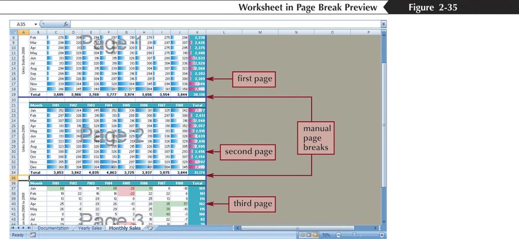 Setting and Removing Page Breaks New