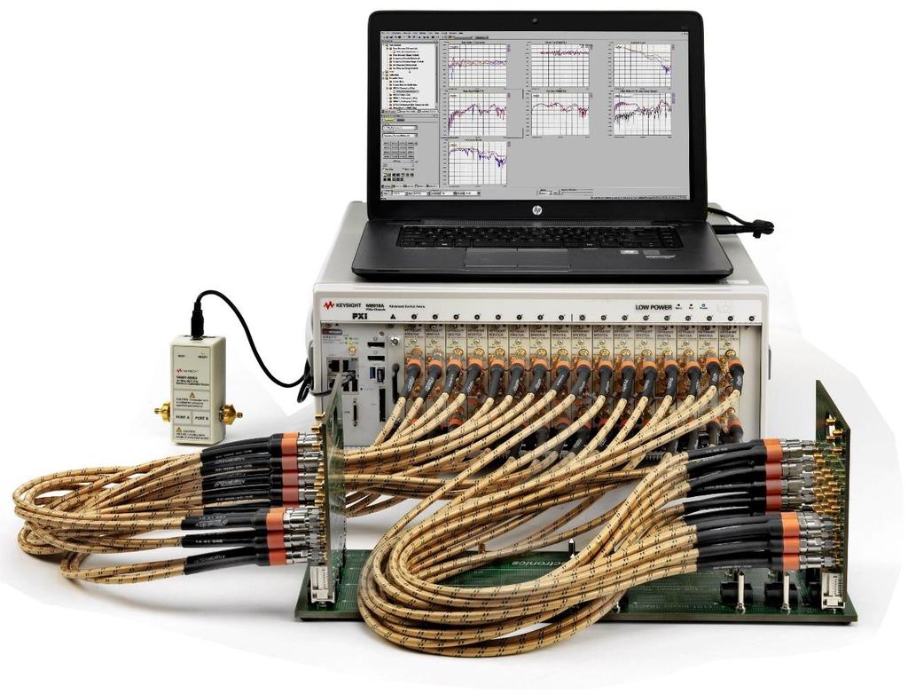 Initial Setup for Keysight PNA This section contains notes regarding the setup for testing InfiniBand FDR and EDR cables using the Keysight PNA Network Analyzer, specifically the Keysight N9375A