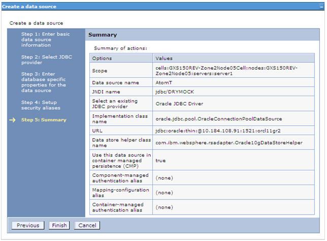 Configuring Resource Reference 12. Map the J2C authentication alias, if already created.