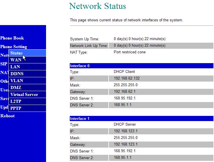 Network 8.37. VS200 is equipped with an embedded NAT router between LAN and PC ports to meet the IP Network requirements.