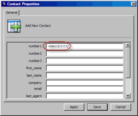 Call Lists Importing and Updating Call Lists Phone numbers must be either 10 digits for dialing within North America or begin with 011 for International numbers.