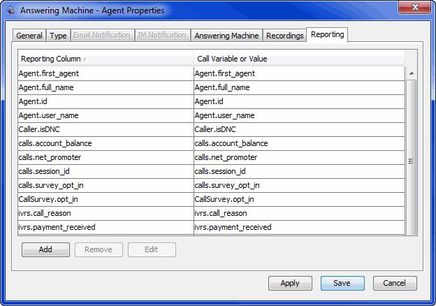 Dispositions Configuring Custom Dispositions Multiple call variables may be added for each