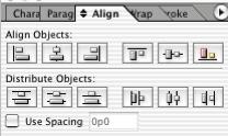 InDesign Basics Working with Objects Pen Pencil Rectangle (no stroke) Button tool Object selected using Select Tool Selected objects Text Line Rectangle Gradient fill Object selected using Direct