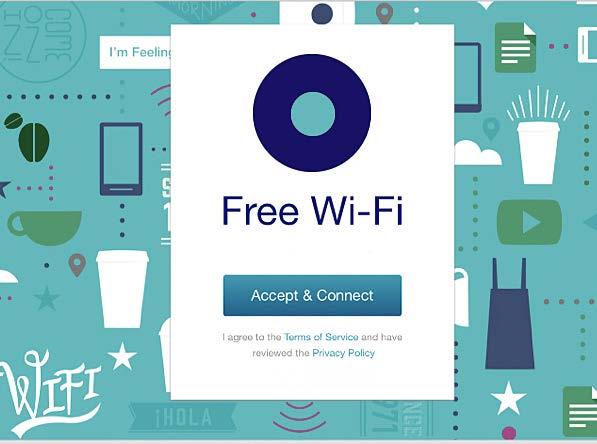 Types of Wi-Fi attacks Hotels, coffee chains and other Wi-Fi networks often redirect your web browser to a login page asking you to accept terms of usage before granting you full access to the