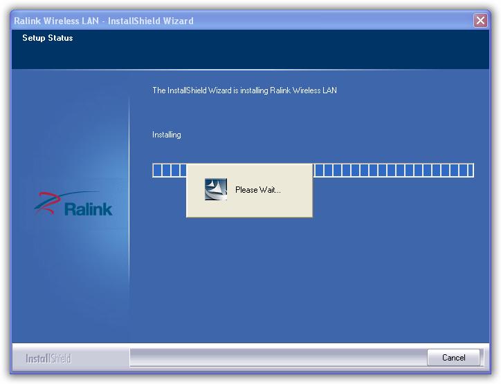 4. Select Ralink Configuration Tool or Microsoft Zero Configuration Tool then click Next. a.