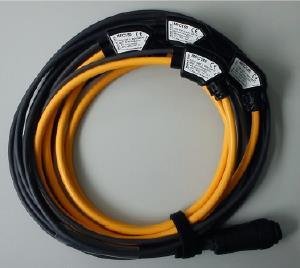 4 x Rogowski coils with PQ-Box connector 400 mm head length (125 mm diameter) Rogowski diameter 8.3 mm. 40 Hz 20 khz 2 m cable.