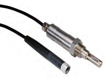 PROBES Industrial cable probes, steel The metal industrial probe is especially suitable for high temperatures, demanding industrial environments and applications where hygiene plays an important role.