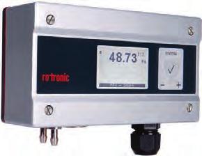 Thanks to the differential pressure measurement devices, ROTRONIC customers can now measure a further important parameter in addition to humidity,