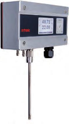 TRANSMITTERS PF4 series The thermal measurement technique of the PF4 transmitter allows exact measurements in the smallest of ranges.