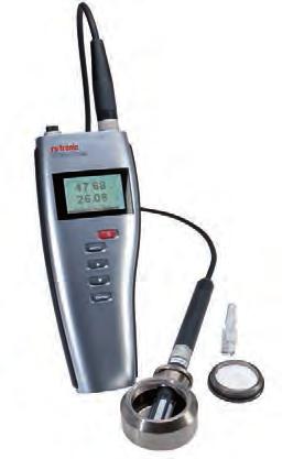 CALIBRATION Humidity standards Equipped with ROTRONIC humidity standards, a suitable calibration device and the HW4 software, it is easy to calibrate and adjust probes on-site at your premises.