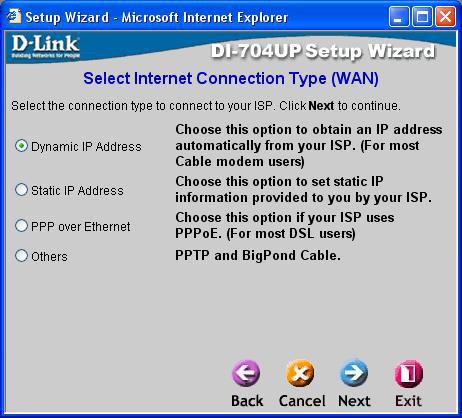 Using the Setup Wizard (continued) Set up your Time Zone. You have the option to the set standard time for your router.