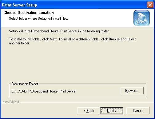 Installing the Print Server Software