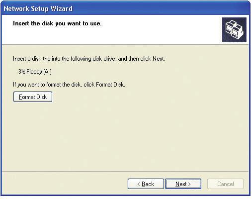 Networking Basics (continued) Using the Network Setup Wizard in Windows XP In the window below,