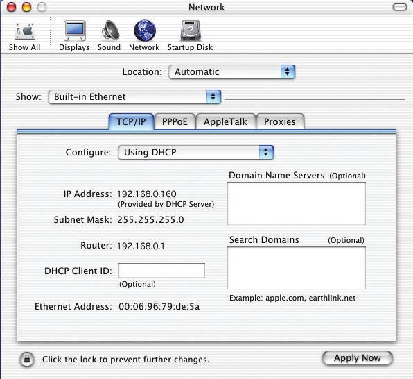 Networking Basics (Continued) Selecting a Dynamic IP Address