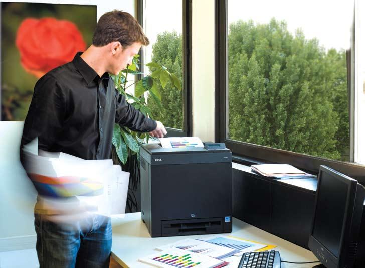 Simplified Printing Services, Accessories, and Management Designed for You WORK RIGHT MAXIMISE Overall Productivity Easily manage individual network printers with Dell s Printer Configuration Web