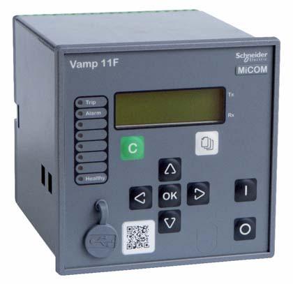 Protection 01 VAMP 11F Overcurrent Protection Relays VAMP 11F is a basic numerical relay that provides reliable and effective overcurrent protection with automation, control and measurement functions.
