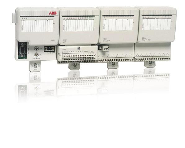 Robust and cost-effective S800L I/O modules S800L I/O modules are both cost-effective and space-saving. They connect to any controller or PLC via Profibus.