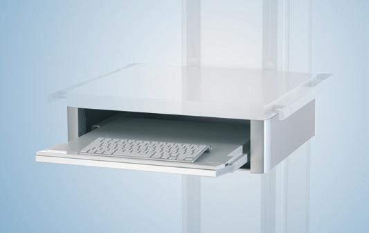 8") Options: For mounting under the shelf 430 x 480 HL (16.9" x 18.9"): Drawer 430 HL double Mat. No. 1636354 For mounting under the shelf 530 x 480 HL (20.9" x 18.9"): Drawer 530 HL double Mat. No. 1636356 For mounting under the shelf 630 x 480 HL (24.